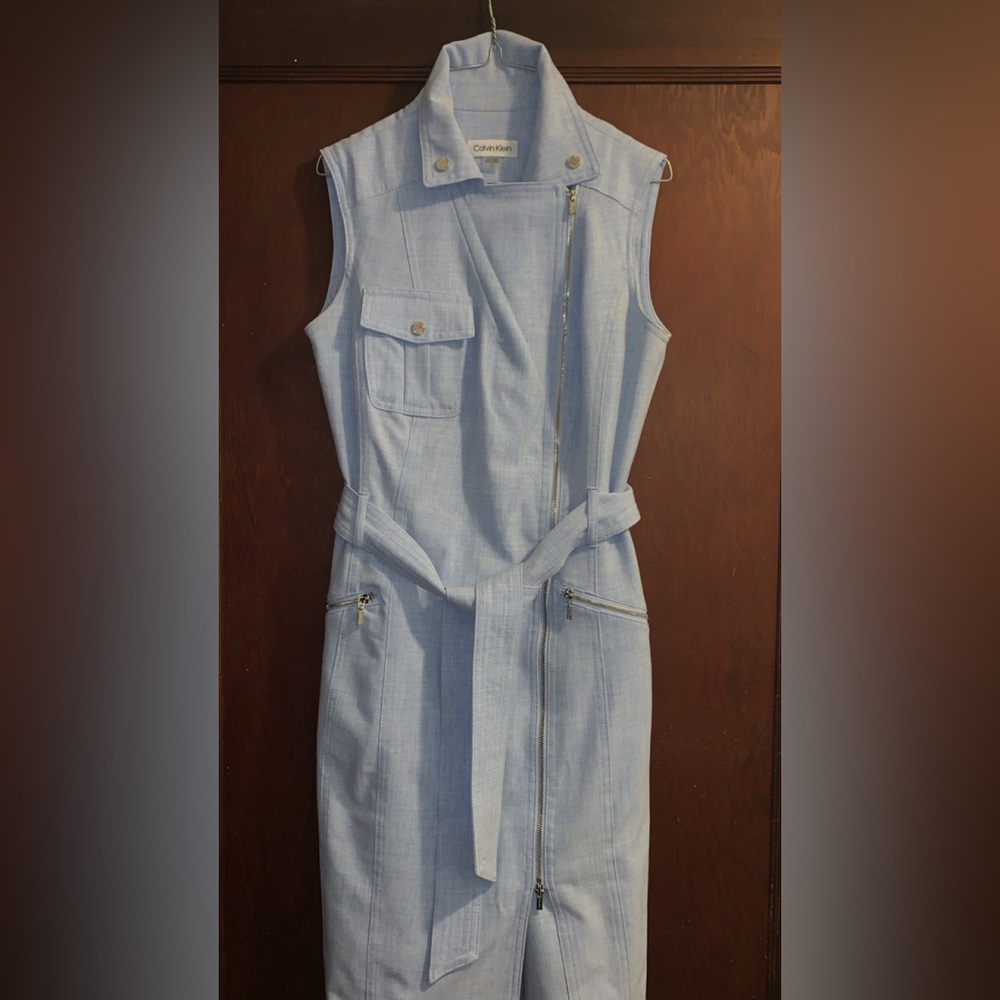 Calvin Klein Light Blue Dress